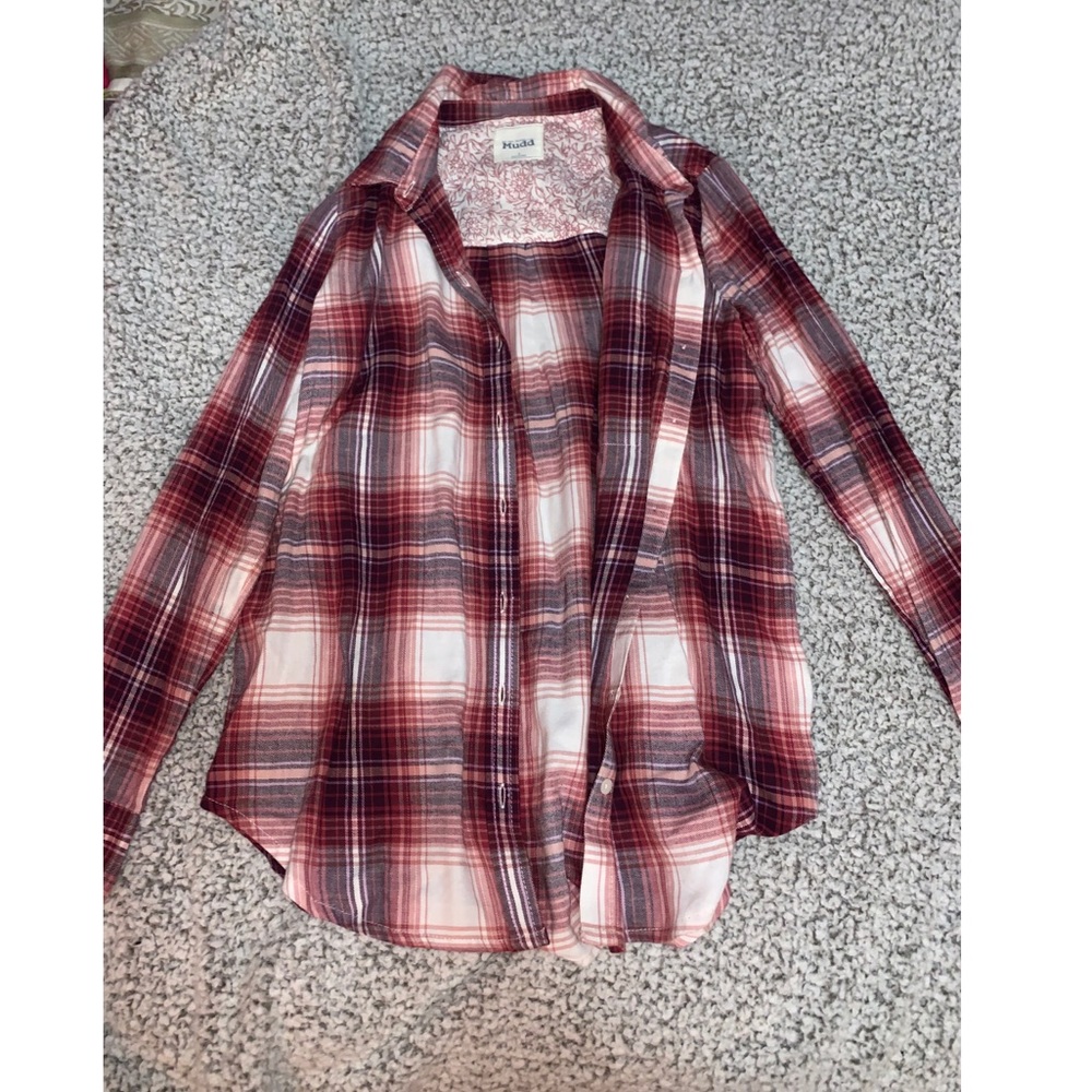 Mudd pink flannel